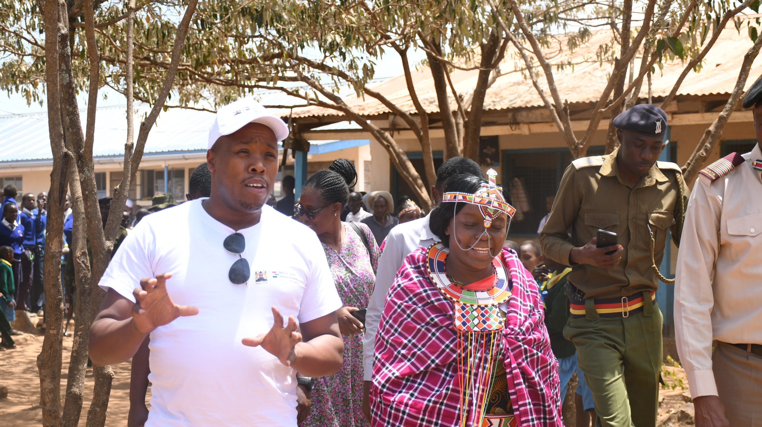 NCI-K CEO together with Health CS, Dr. Debora Barasa