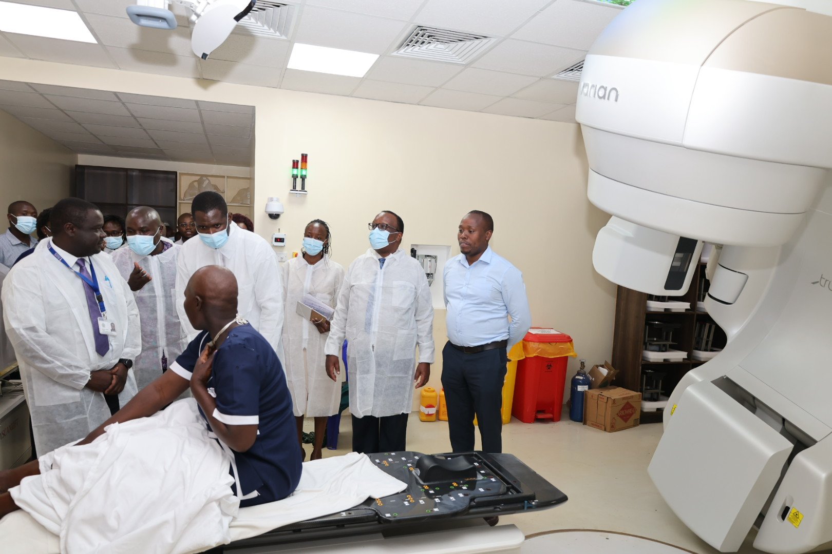 NCI-K CEO Accompanies Health PS to Moi Teaching and Referral Hospital